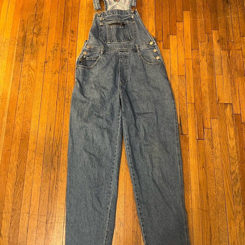 Vintage London London denim overalls